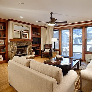 Living Room of the Residences at Snowmass Club