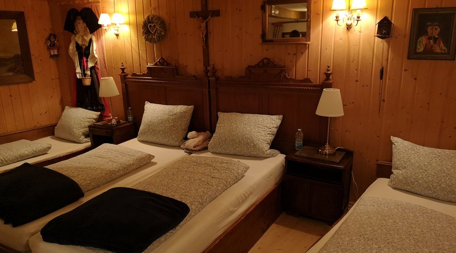 Habitación cuádruple.