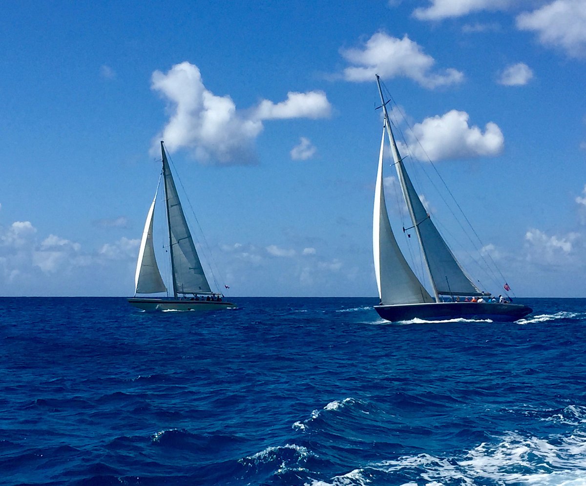 st. maarten america's cup sailboat racing