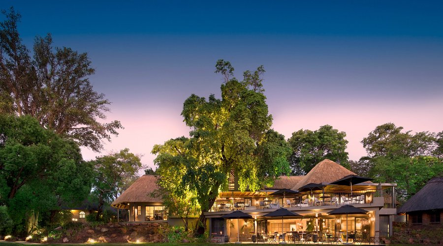 Exterior hotel view.