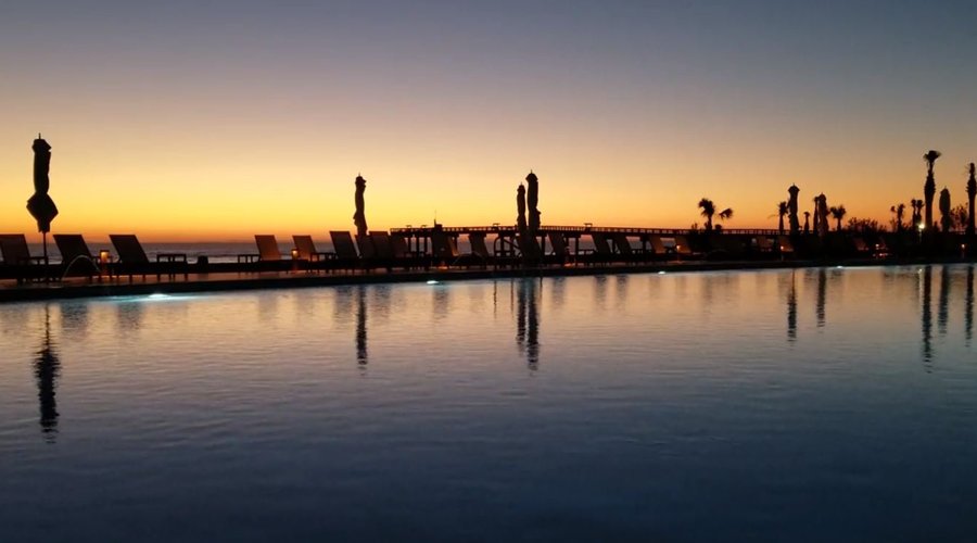 Pool at Sunrise