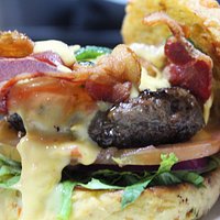 Hamburguesa Chile con Queso