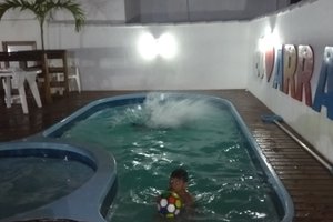 Piscina e praia