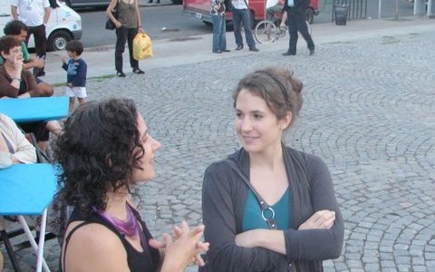 Exploring Tigre with a Spanish student from USA.