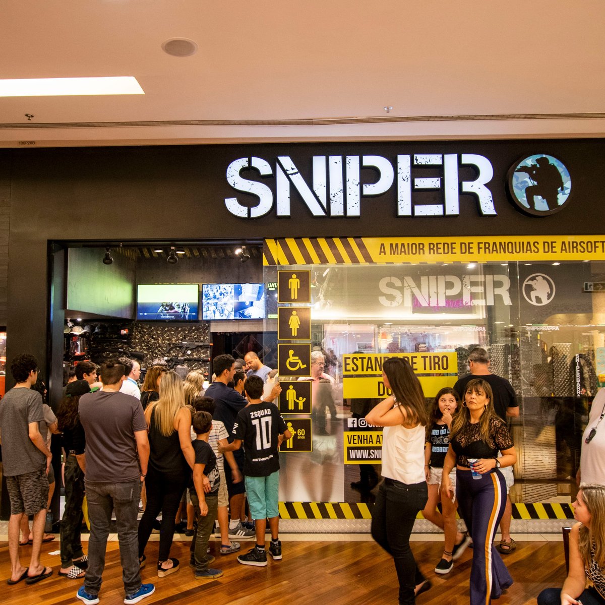 Sniper: jogo de tiro ao alvo chega ao TopShopping