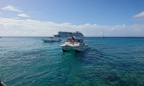 One of our dive sites in Grand Cayman