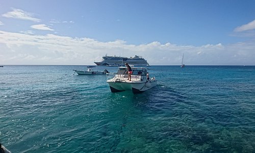 One of our dive sites in Grand Cayman
