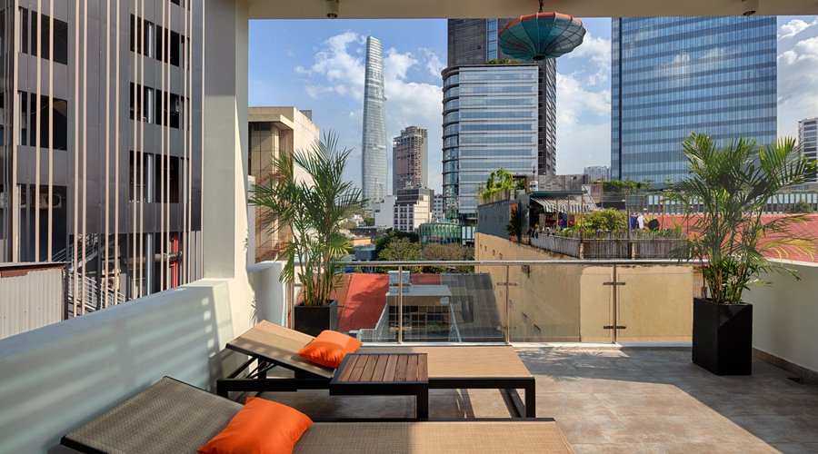 Balcony on our Little Suite