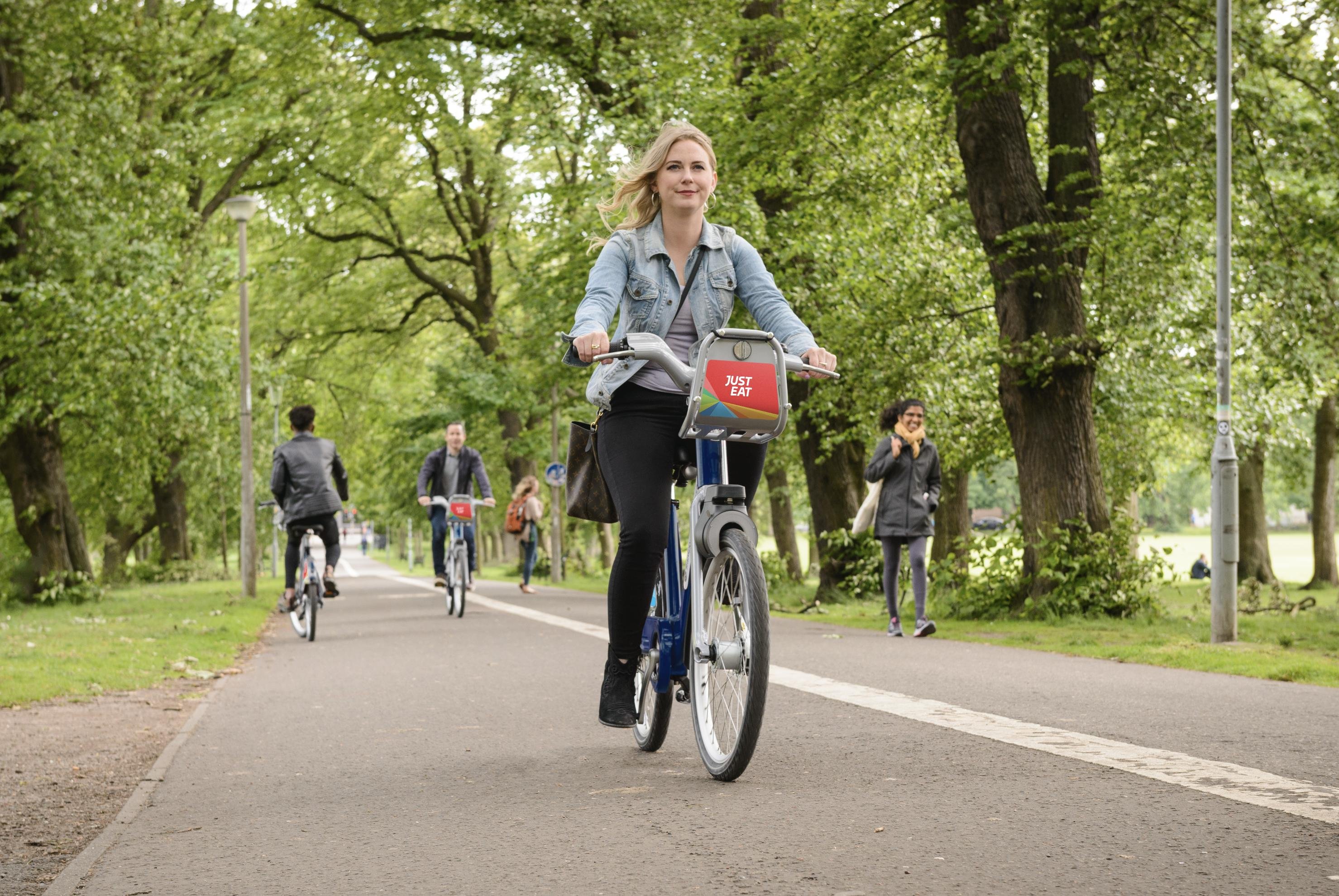 Just eat best sale bike stations