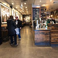 Starbucks - inside door