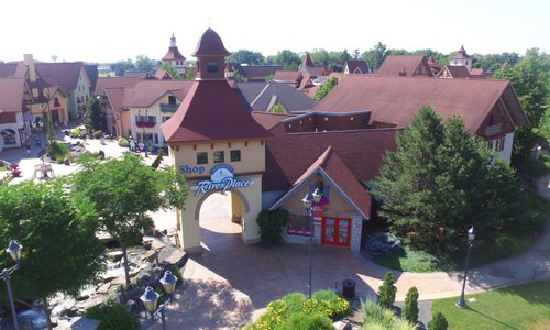 River Place Shops is a German-inspired shopping village in downtown Frankenmuth, known as Michigan's Little Bavaria.