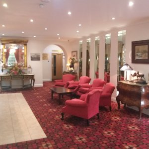 Welcoming hotel reception relax and unwind