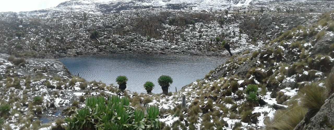 one of the Many  lakes found in the mountain. full of fish and life