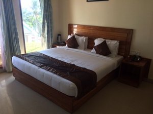 Hornbill Nest Resort in South Andaman Island, image may contain: Furniture, Bed