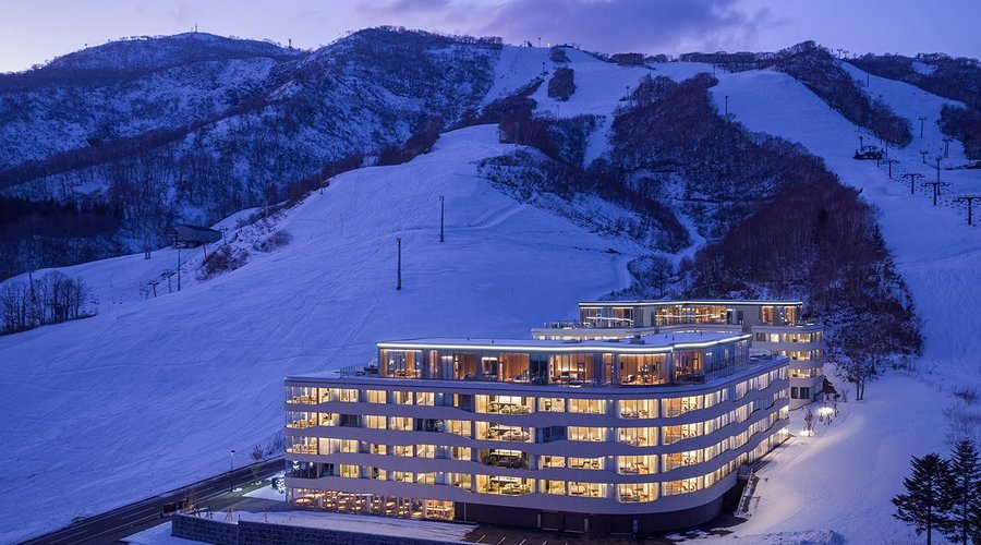 Exterior Images of Skye Niseko during Winter. 