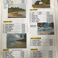 gayatri restaurant menu , bharatpur beach , neil island