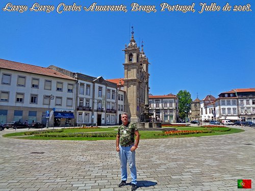 Largo Carlos Amarante, Braga, Portugal