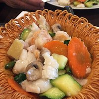 Seafood Birds Nest
