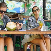 Enjoy our food and drink with our tropical place.