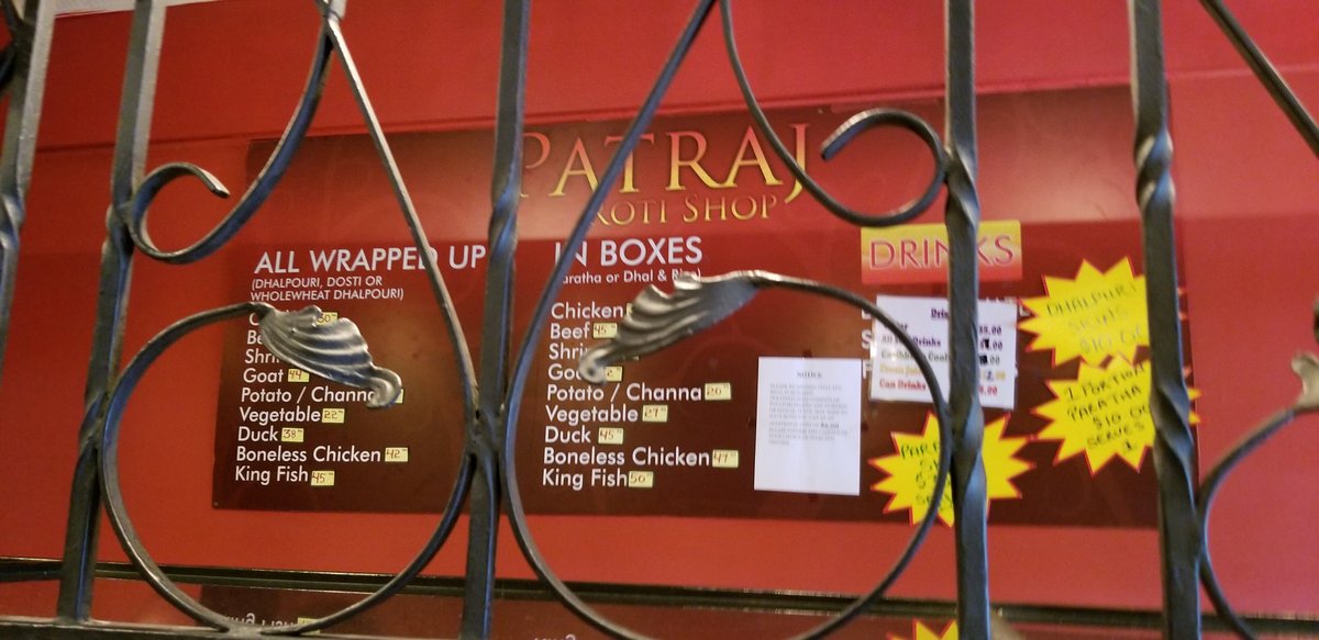 PATRAJ ROTI SHOP, Trinidad - Restaurant Bewertungen & Fotos - Tripadvisor