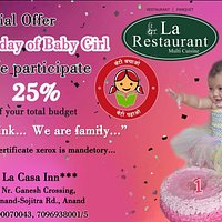it's our veg. & non.veg. restaurant along with awesome banquet hall