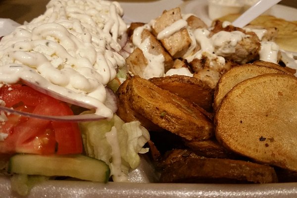 Gyro cut from the cone! - Picture of Good Eats on 6, Eastham - Tripadvisor