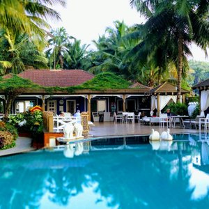 Pool side view