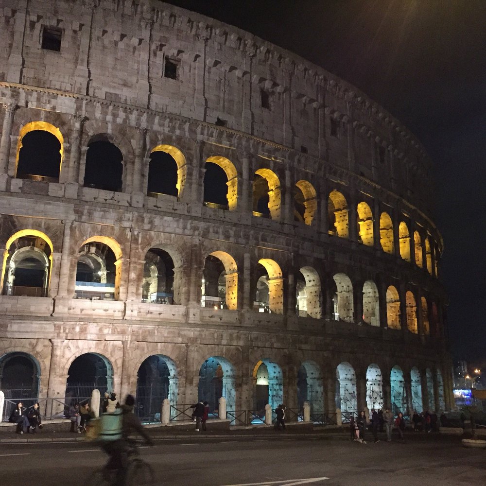 Impossibile andare a Roma e non passare da lui....
