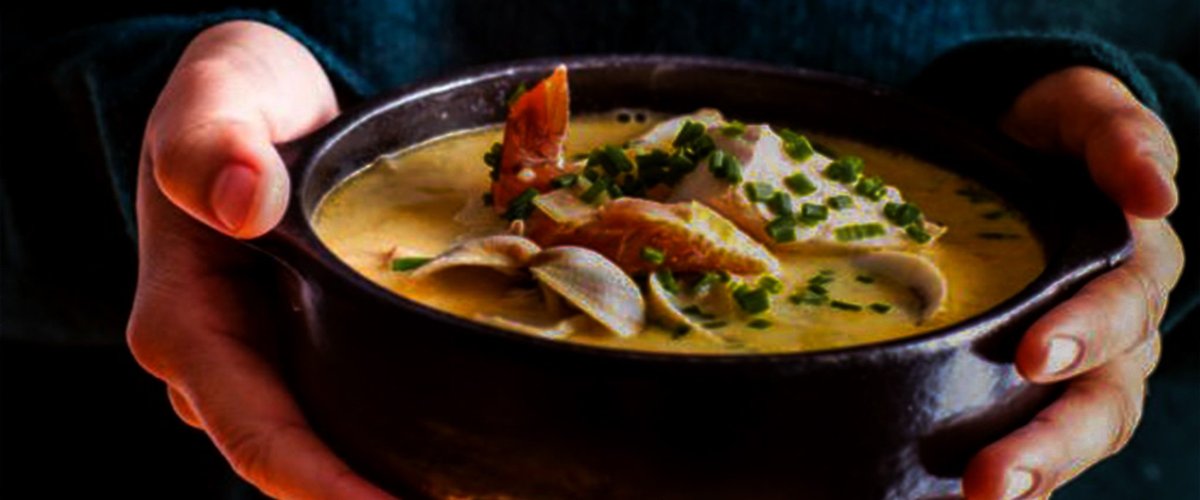 شوربة سي فوود رائعه  https://www.facebook.com/Marina.FishFood/