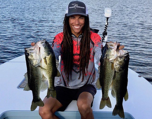 Doubled up on Bass during the sunset while fishing in Orlando, just minutes  from Universal Studios and Walt Disney World! - Picture of Native Bass  Fishing Charters Orlando - Tripadvisor