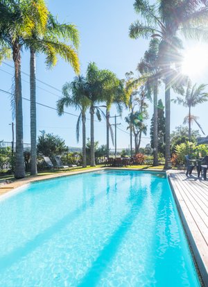 The Esplanade Motel in Warners Bay, image may contain: Pool, Swimming Pool, Summer, Resort