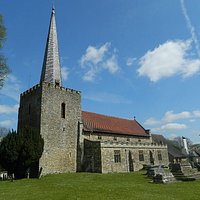 St Mary's Church, viewed from the south.