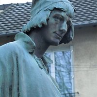 Détail de la sculpture