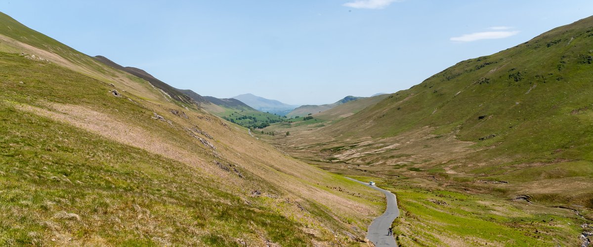 Newlands valley, a wonderful scenic drive into Buttermere, nice run on a bike too.