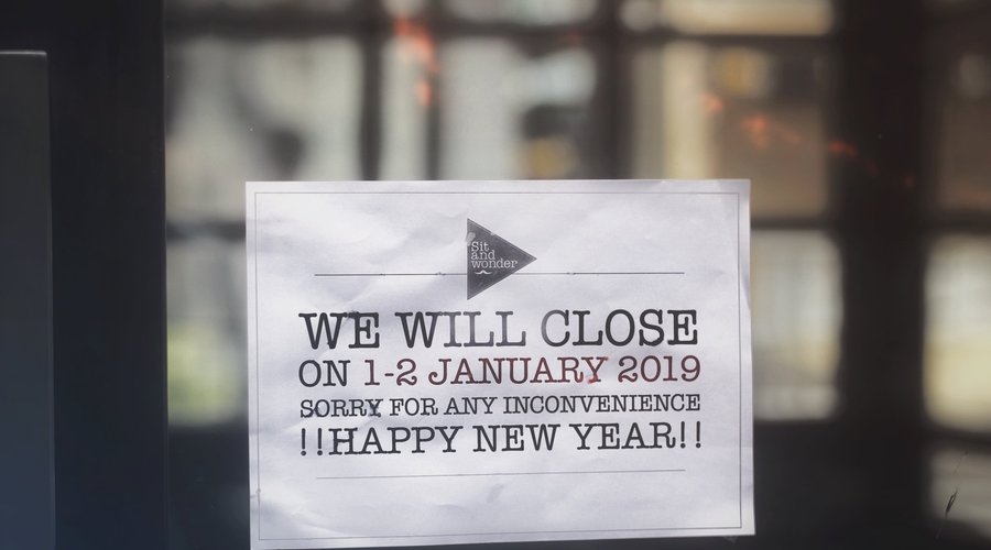 “ H a p p y   N e w  Y e a r  2 0 1 9 “

Sorry for any inconvenience 