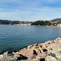 Passeggiata di Lerici-San Terenzo Vista di San Terenzo da Lerici