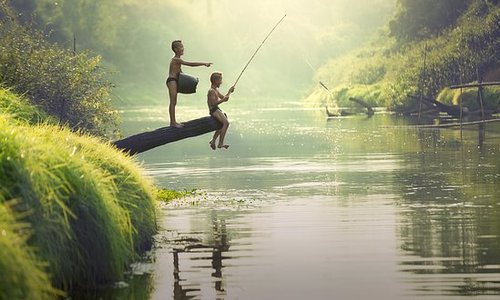 Cambodia's countryside slow pace of living