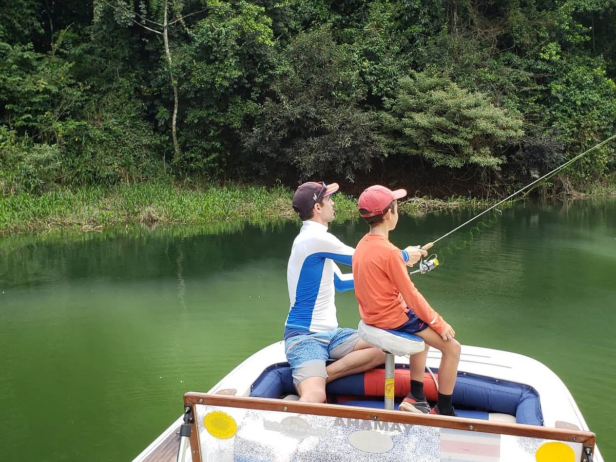 RAINBOW BASS SPORT FISHING - LAKE ARENAL COSTA RICA 