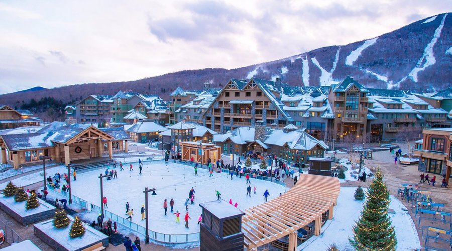 The Village Ice Rink at Spruce Peak