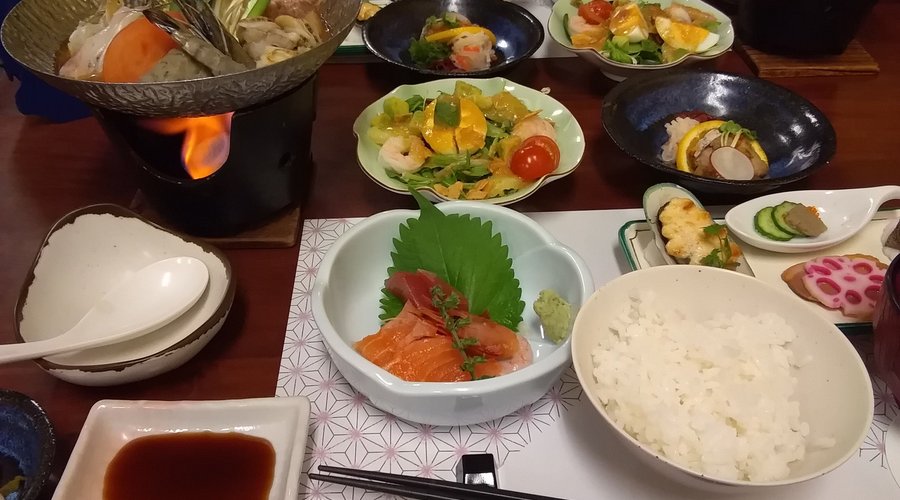 夕食