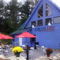 Patio at Liquid Art