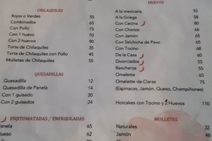 Menú