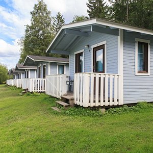 3-4 hengen leirintämökkejä
Camping cottages for 3-4 persons
