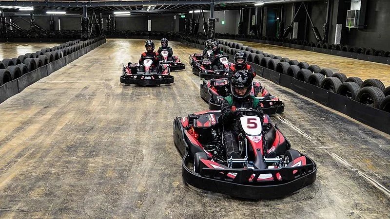 Simulatore Go Kart Professionale - Hot Race Junior (6-12)