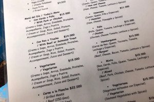 Menú