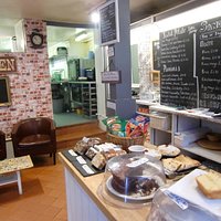 Counter and Blackboard
