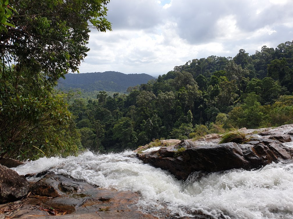 Яй хорошо. Намток Пхлиу. Namtok bua Tong-nam phu chet si National Park.