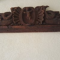 Faldon de Puerta madera de pino mas de 150 años perfecto estado de conservación de Guanajuato,Gto.