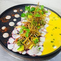 Carpaccio de pulpo