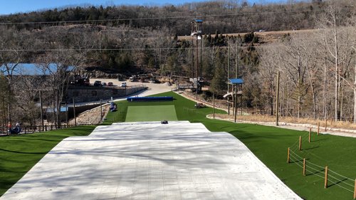 branson zipline at wolfe